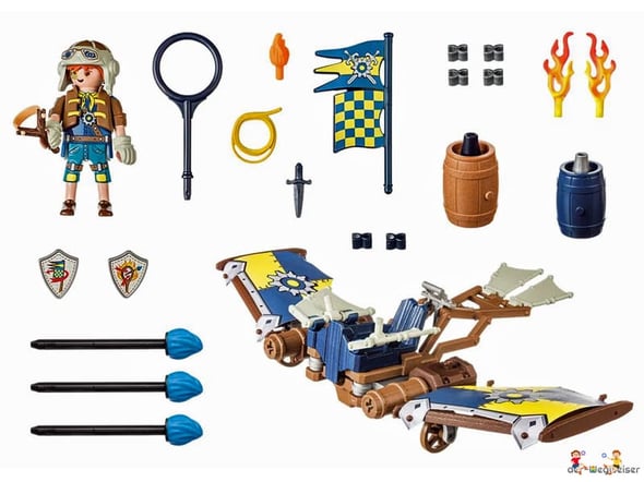 Im Paket Playmobil 71211 sind 55 Playmobil-Teile enthalten.