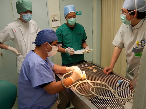 昨年の講義実習の風景