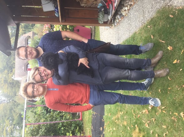 HOPE ist nach Gossau zu Irene, Noah und Remo (fehlt Max) gezogen.