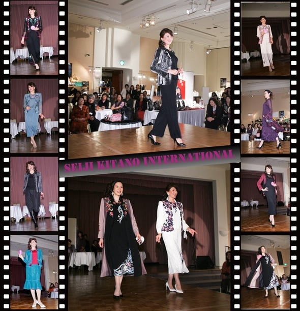 モデルさんによるファッションショ－