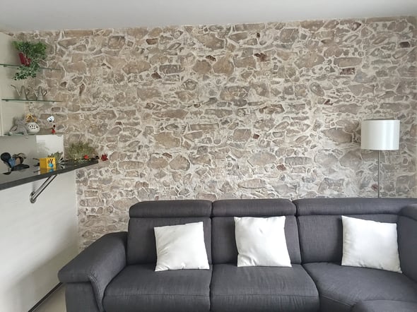 Steinwerke.ch moderne Wandverkleidung - Deko - Design - Wandpaneele, Modern - Elegant - Exklusiv - Steinwandbeleuchtung - Kunststein - Ambiente - Freude