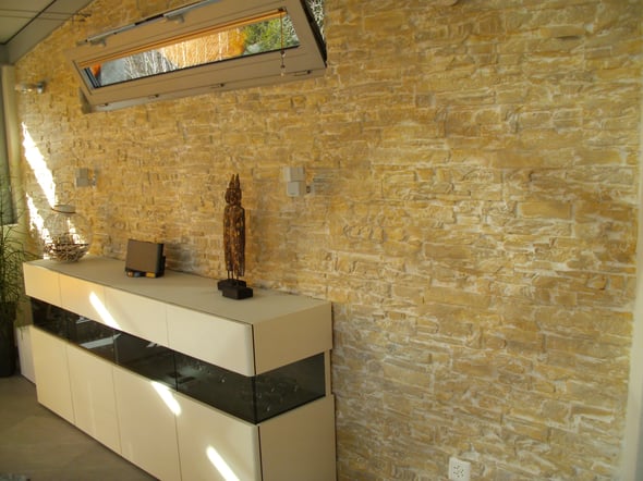 Wintergarten perfekt in Szene gesetzt.