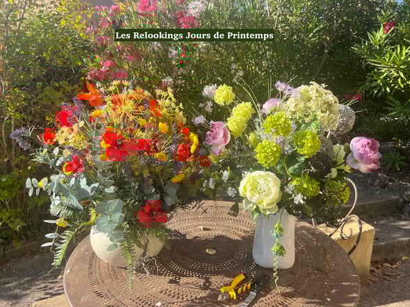Les Relookings de bouquets intemporels Jours de Printemps
