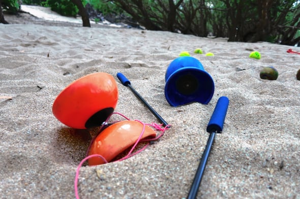 ファンキーな回しごま、新しい趣味が増えていく