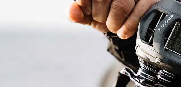 Okuma Fishing Reel Promotion Bild Baitcaster Komodo SS