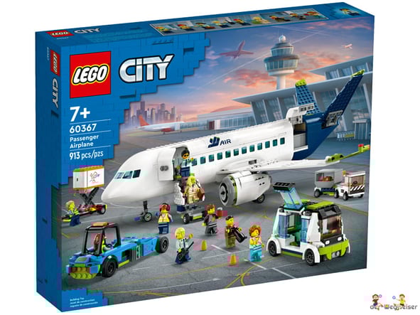 Bei der Bestellung im Onlineshop der-Wegweiser erhalten Sie das Lego Paket 60367 "Lego City Passagierflugzeug 60367".