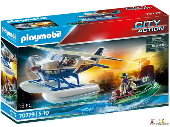 Beim Kauf im Onlineshop der-Wegweiser erhalten Sie das Playmobil-Set 70779 „City Action Polizei Wasserflugzeug“.