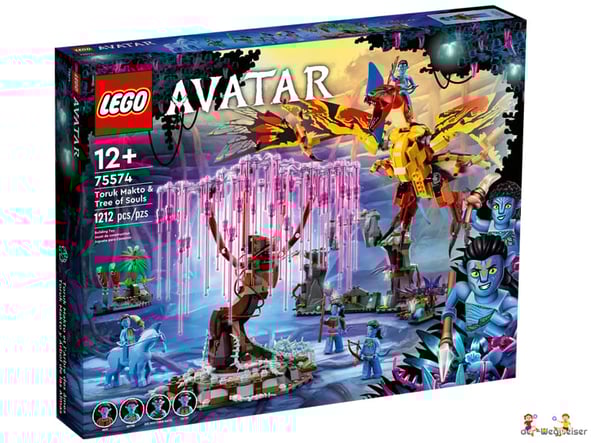Bei Bestellung im Onlineshop der-Wegweiser erhalten Sie das Lego Paket 75574 "Toruk Makto und der Baum der Seelen".