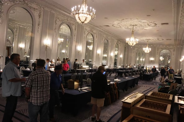 内覧会の会場風景