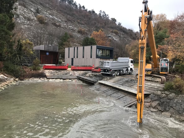 Hafenausbaggerung Biel 