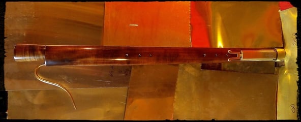 Bassdulzian 440 hz, dark finiture.