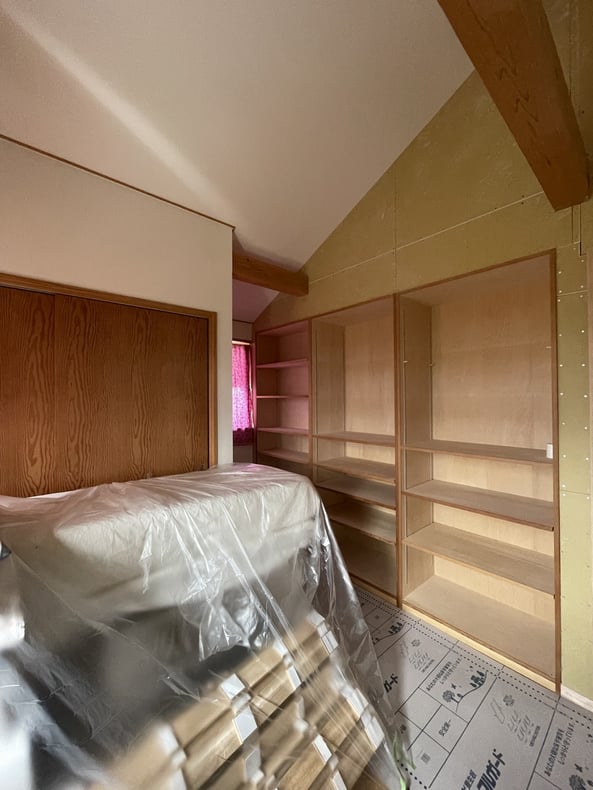 長野県　松本市　安曇野市　建築設計事務所　建築家　news設計室　丸山和男　住宅設計　設計監理　浅間温泉の家Ⅰ　増改築工事