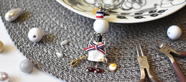 パリジェンヌチャーム　ビーズ　ドールチャーム　ビーズワーク　ビーズ人形　ビーズドール　ビーズレッスン　ビーズ教室　ビーズ教室　ビーズ教室芦屋　ビーズ教室大阪　ビーズ教室神戸　ビーズ講師　ビーズインストラクター　ビーズ資格　ビーズチャーム　フランスビーズ