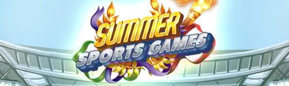 Banner Summer Sports Games