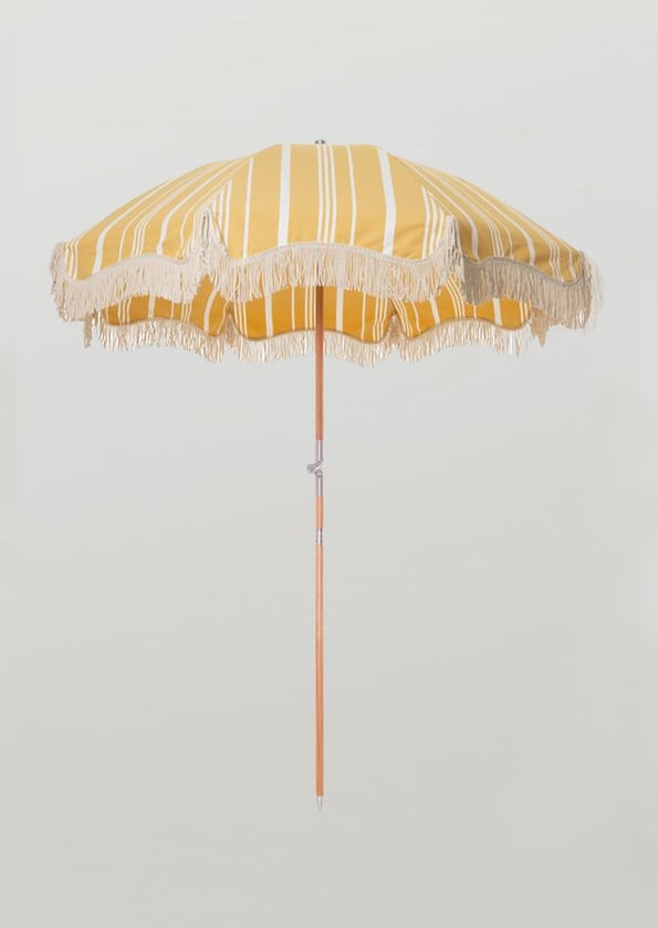 PARASOL VINTAGE FRANGES COTON