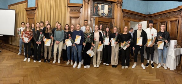 Alle Preisträger (Foto: NLZ NWS)