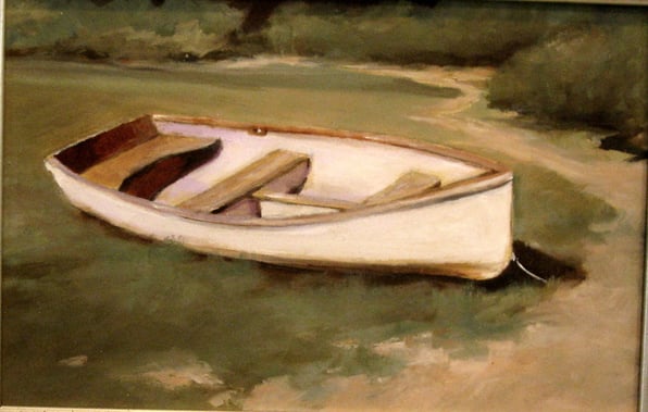 white Boat