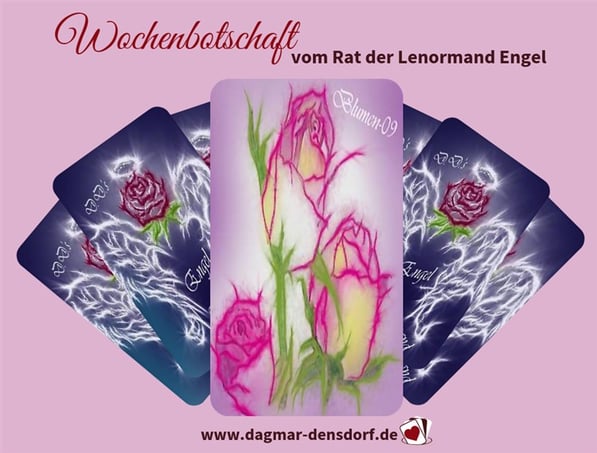 Wochenbotschaft "Rat Lenormand Engel" aus D.D.'s Engel Lenormand