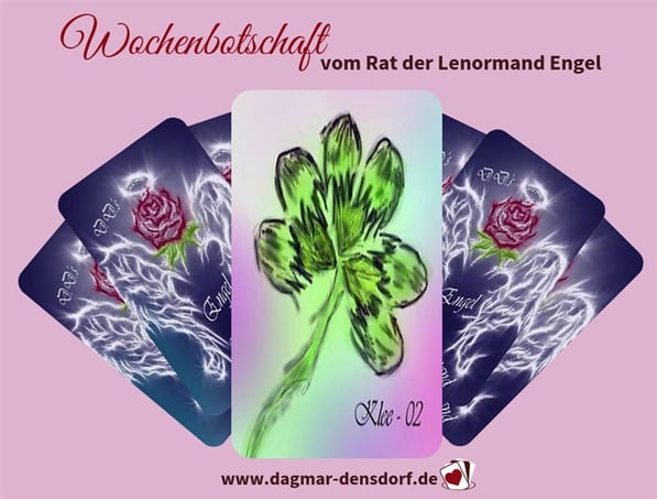 Wochenbotschaft "Rat Lenormand Engel" aus D.D.'s Engel Lenormand