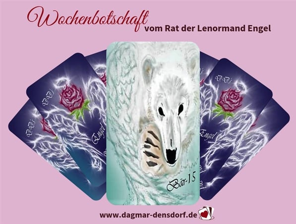 Wochenbotschaft "Rat Lenormand Engel" aus D.D.'s Engel Lenormand