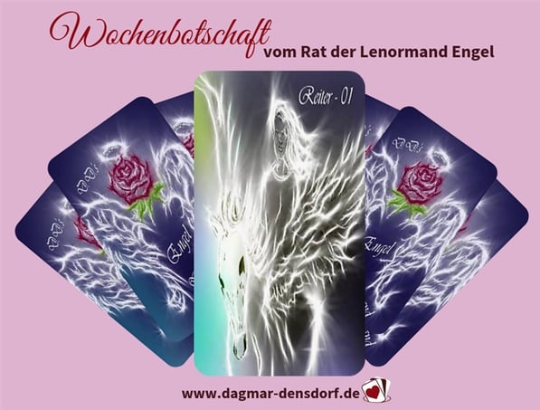Wochenbotschaft "Rat Lenormand Engel" aus D.D.'s Engel Lenormand