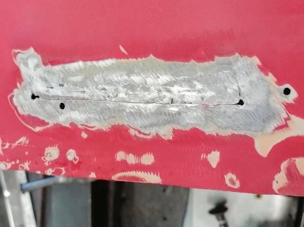 Réparation de la Spartan