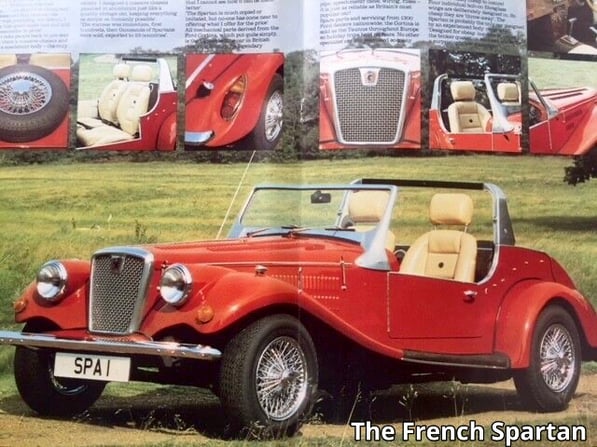 Extrait de la brochure commerciale de 1983