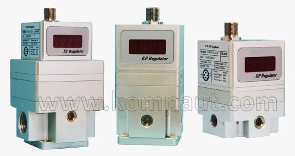 Kompaut, valvola regolatore di pressione proporzionale a controllo elettronico.