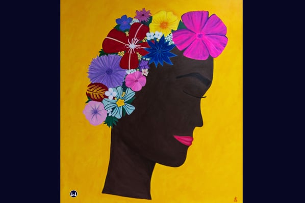 Frauenporträts sind die Leidenschaft von Anja Singh. 