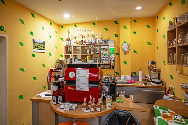 Die Tee- und Kaffeeecke