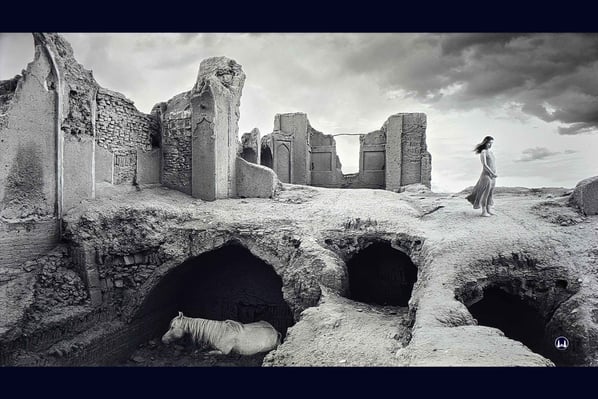 Ausstellung "Contract of Fiction" in der Galerie P 61. Motiv: SAEED REZVANIAN / IRAN