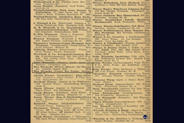 Noch immer gibt es die "Müllerei und Bäckerei" der Familie Wienecke in der heutigen Karl-Marx-Straße 140 (damals Bergstraße). Inzwischen hat jedoch der Sohn das Geschäft übernommen.