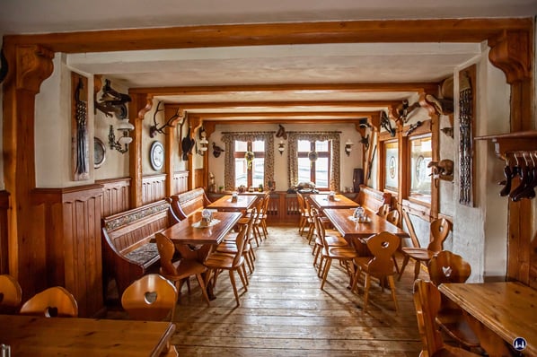 1. Obergeschoss. Das Jagdzimmer.