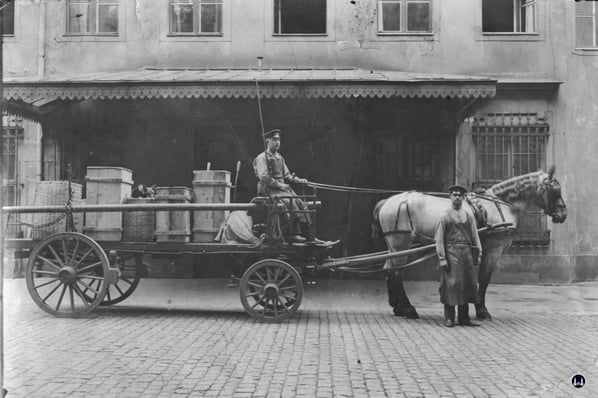 Der Ursprungsstandort der Fa. Mann auf dem Gelände des Klavierbauers Bechstein in Berlin.