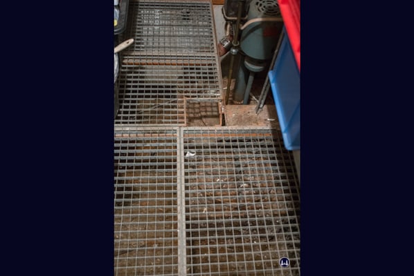 Blick auf die Heberanlage des Lortzingsclubs.