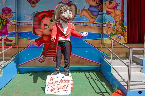 Auch Kurioses wie ein Mäusezirkus gibt es.