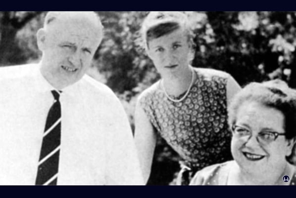 Walter Mann (1906 -1974), Hannelore Kasten-Mann (1939 - 2010) und Edith Mann (1911 - 1997)