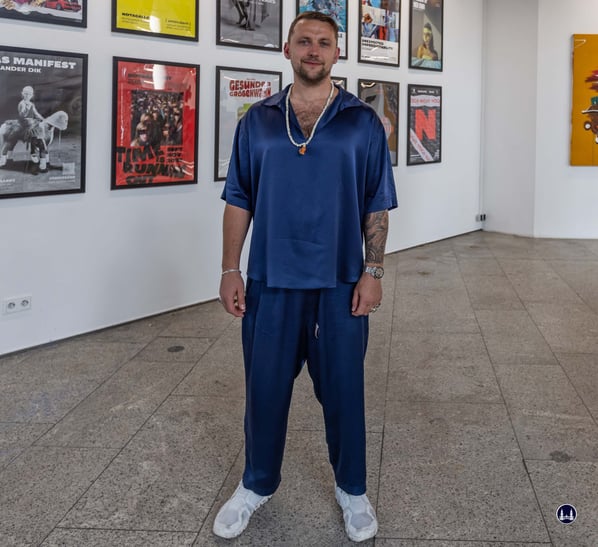 Ivan Gette 2025 in der "Notagallery" am Potsdamer Platz