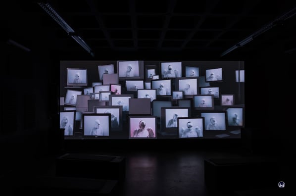 Ausstellung "Contract of Fiction" in der Galerie P 61. Motiv: KATSUKO KOISO