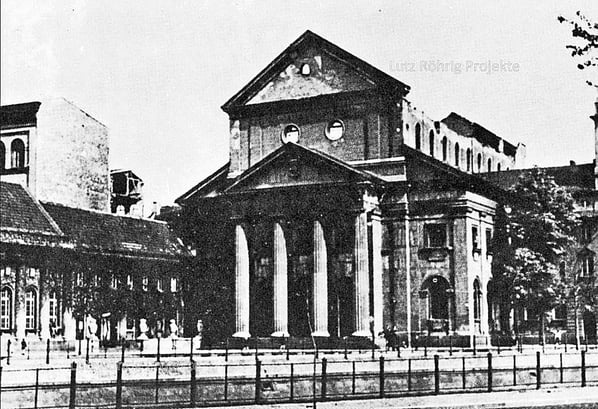 Berlin, Kreuzberg, Synagoge Fraenkelufer