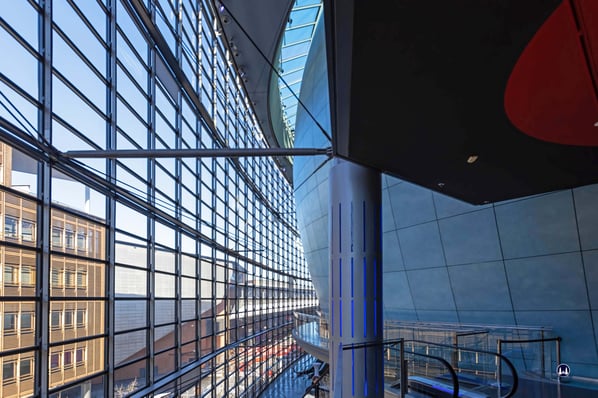 ...wie sich auch an diesem Foto erkennen lässt. Die Architektur beeindruckt.