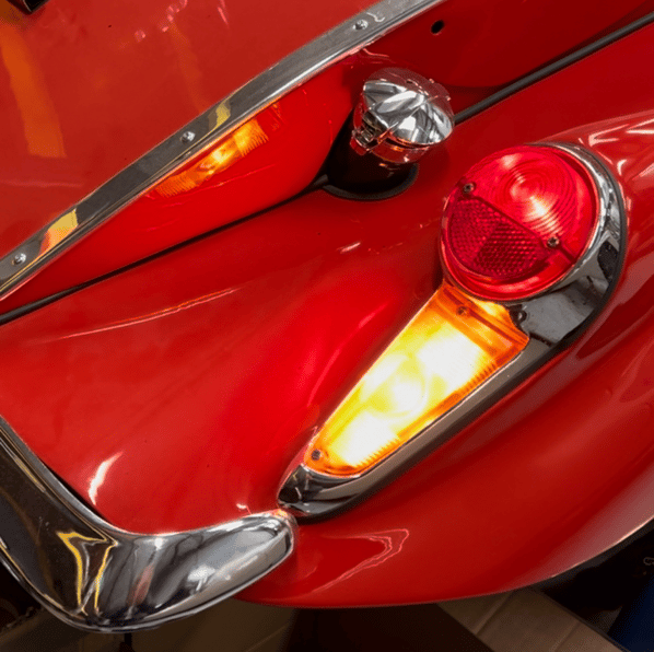 Clignotant de la Spartan