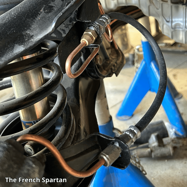 Flexible de frein de la Spartan