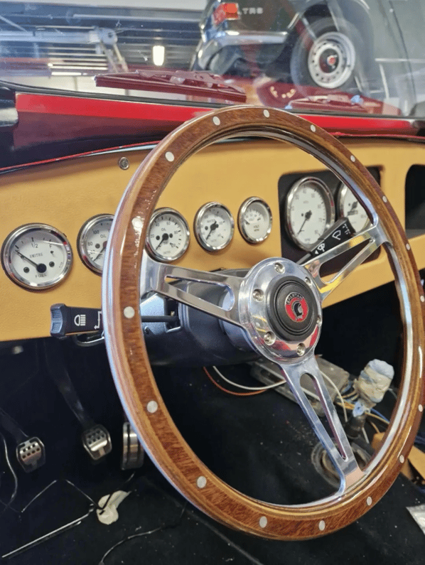 Tableau de bord de la Spartan