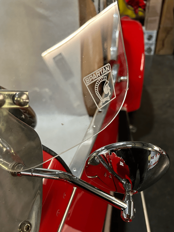 Custom-made air deflector for The French Spartan