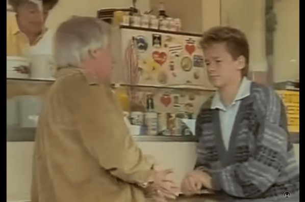 Eine Nebenrolle spielte der Imbiss von Jörg in der Familienserie "Die Wicherts von nebenan".