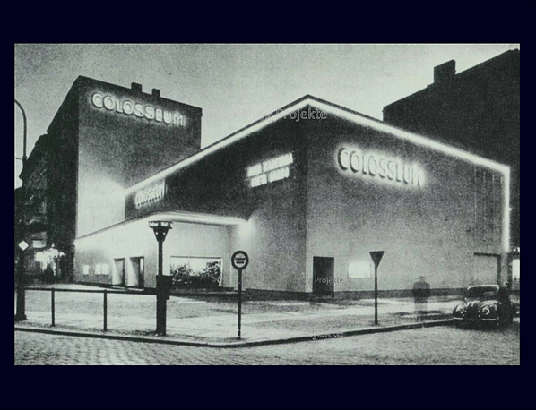 Das ehem. Collosseum an der Wiener Straße.