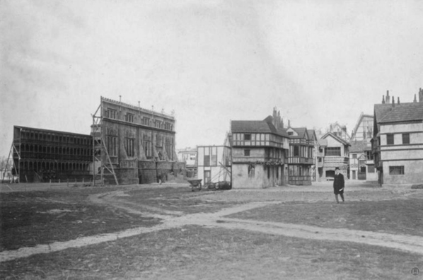 Filmgelände der UFA in Tempelhof.
