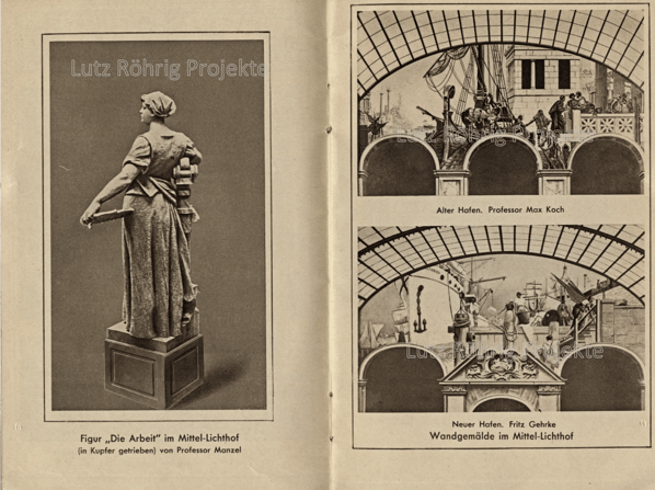 ertheim Leipziger Platz Berlin. Der Schmuck der Lichthöfe.