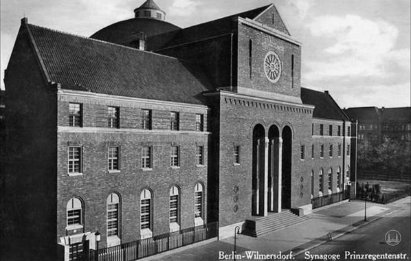 Die Synagoge Prinzregentenstraße in Wilmersdorf.
